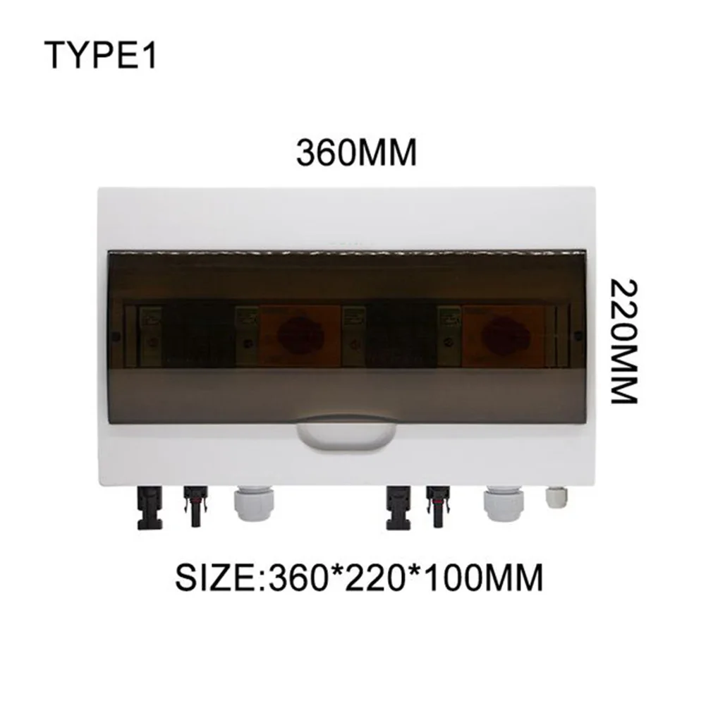 Lsolating Switch Combiner Box 1000V DC SPD 2 Input 2 Output 2 String Solar IP65 Waterproof Not Waterproof Type
Lsolating Switch Combiner Box 1000V DC SPD 2 Input 2 Output 2 String Solar IP65 Waterproof Not Waterproof Type