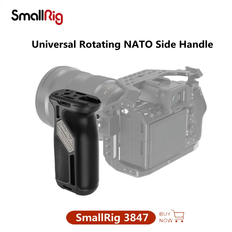 SmallRig универсальная вращающаяся НАТО Боковая ручка из углеродного волокна вращение на 360 градусов для легкого движения цифровой зеркальной ...
SmallRig универсальная вращающаяся НАТО Боковая ручка из углеродного волокна вращение на 360 градусов для легкого движения цифровой зеркальной ...