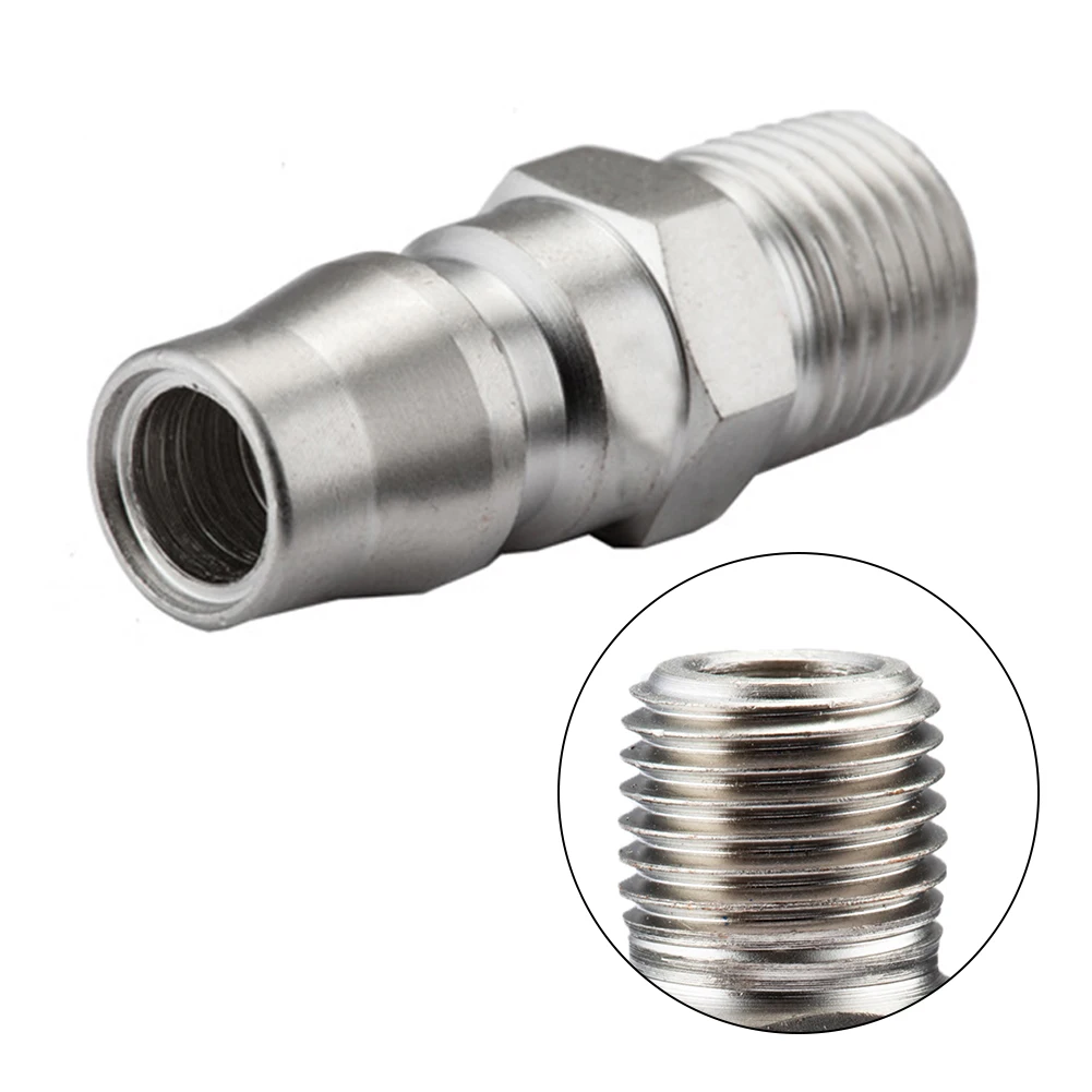 NITTO Male Coupling Air Fitting With 1/4inch BSP Male Thread (20PM) Steel Connecting Thread Air Compressor Accessories
NITTO Male Coupling Air Fitting With 1/4inch BSP Male Thread (20PM) Steel Connecting Thread Air Compressor Accessories