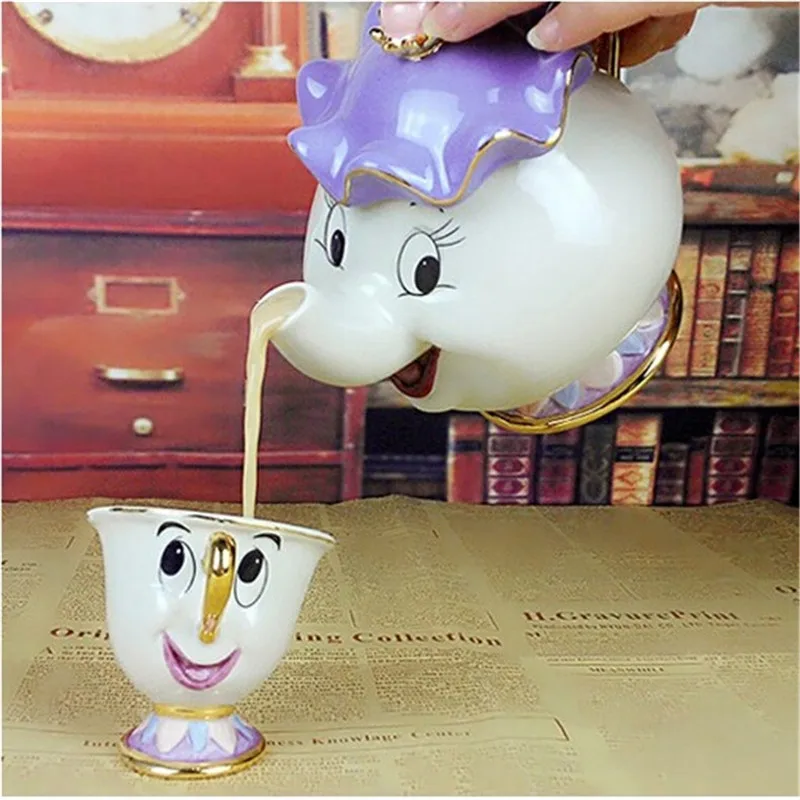 Cartoon Beauty and The Beast Tea pot Mug plate Tea Pot and cup set Ceramic Cup One Set Lovely Christmas Gift Home Decoration
Cartoon Beauty and The Beast Tea pot Mug plate Tea Pot and cup set Ceramic Cup One Set Lovely Christmas Gift Home Decoration
