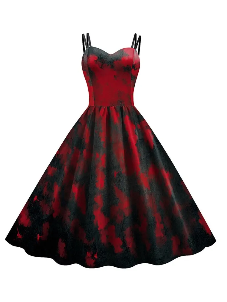 2023 Bat Pumpkin Print Halloween Dress Women Clothes Fashion V Neck Elegant Party Sexy Ladies Dresses Plus Size Midi Sling Dress
2023 Bat Pumpkin Print Halloween Dress Women Clothes Fashion V Neck Elegant Party Sexy Ladies Dresses Plus Size Midi Sling Dress