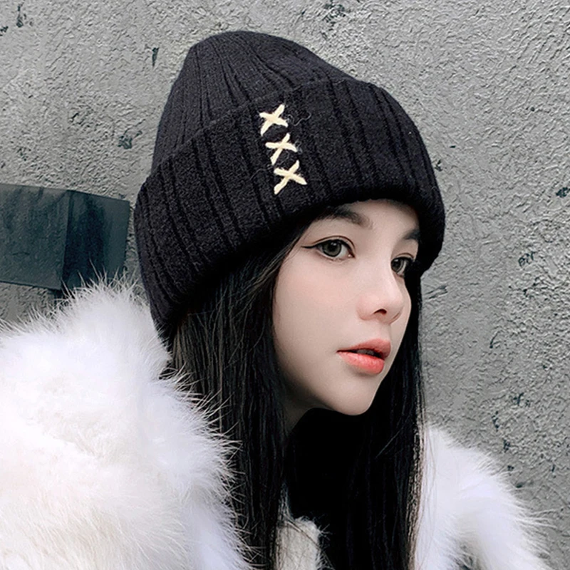 Unisex Hats Winter Knitted Hat Men Women Solid Warm Thicken Wool Cap Harajuku Hip-hop Style Beanies Casual Bonnet Skullies Caps
Unisex Hats Winter Knitted Hat Men Women Solid Warm Thicken Wool Cap Harajuku Hip-hop Style Beanies Casual Bonnet Skullies Caps