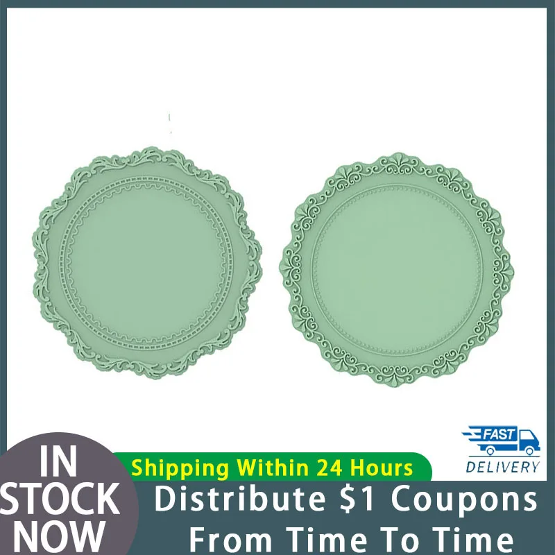 Tableware Cushion Nonslip Silicone Placemat Dish Drying Mat Heat Resistant Draining Pad Dinnerware Table Pads Drop shipping
Tableware Cushion Nonslip Silicone Placemat Dish Drying Mat Heat Resistant Draining Pad Dinnerware Table Pads Drop shipping