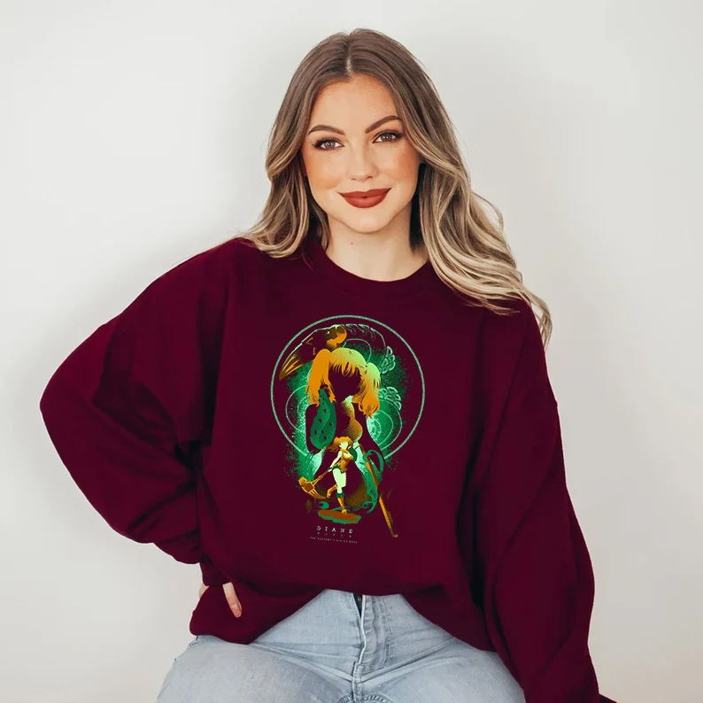 

The Serpents Sin of Envy Sweatshirt Cute Clothing Streetwear Cartoon Pullover Hip-hop Sweatshirt The Lions Sin of Pride Hoodie