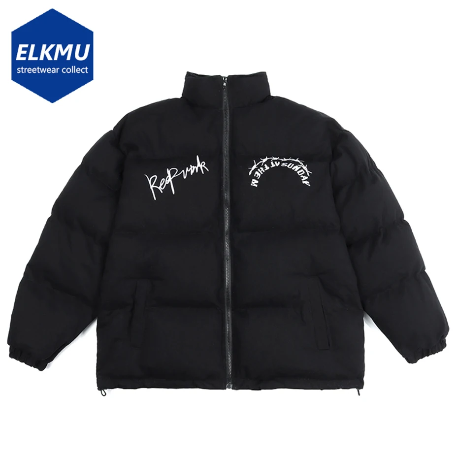 Men Winter Parkas Thick Warm Jackets Heavy Coat Black Harajuku Streetwear Coats Loose Casual Puffer Jacket Stand Collar Parkas
Men Winter Parkas Thick Warm Jackets Heavy Coat Black Harajuku Streetwear Coats Loose Casual Puffer Jacket Stand Collar Parkas