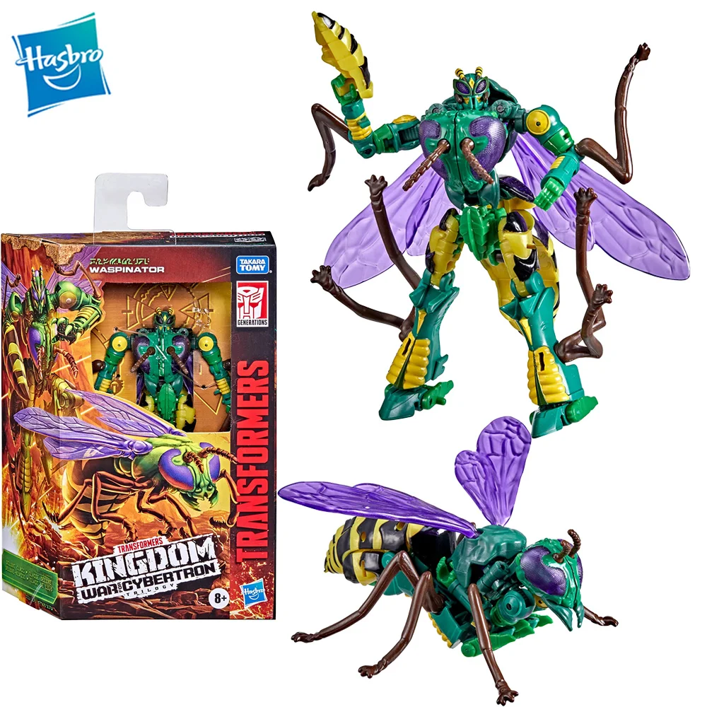 Original New Hasbro Transformers War for Cybertron: Kingdom Deluxe WFC-K34 Waspinator Action Figure Collection Model Toys F0684
Original New Hasbro Transformers War for Cybertron: Kingdom Deluxe WFC-K34 Waspinator Action Figure Collection Model Toys F0684