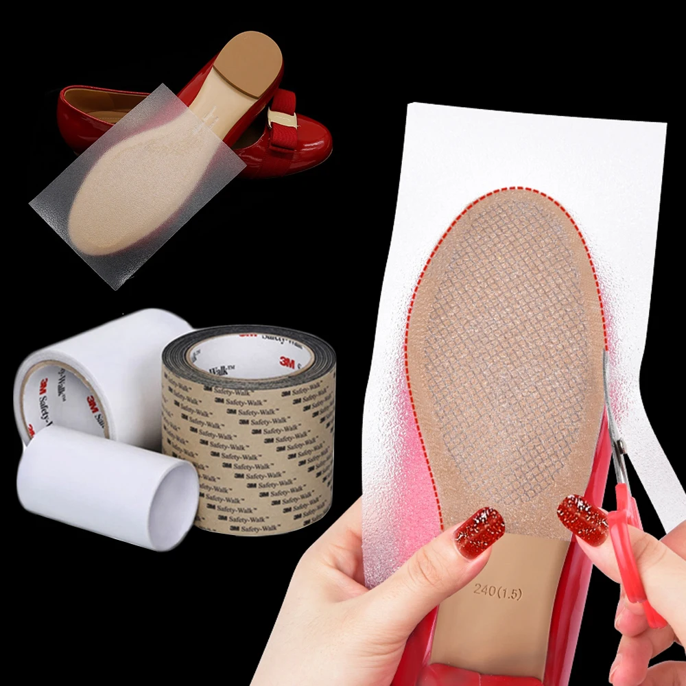 

Sole Protector for High Heels Shoes Women Sandals Outsole Insoles Self-Adhesive Ground Grip Non-Slip Shoe Repair Sole Stickers