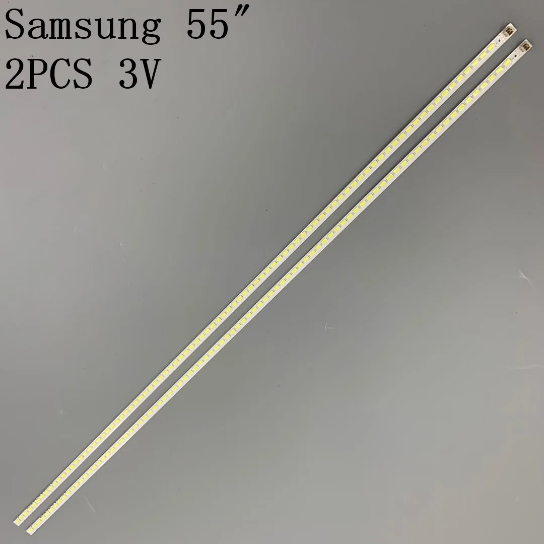 

2pcs LED Backlight Lamp strip 86leds SLED 2011SGS55 5630 86 H1 REV0 LJ64-03045A For Sam sung LTA550HJ12 LTA550HQ14 L55E5200B