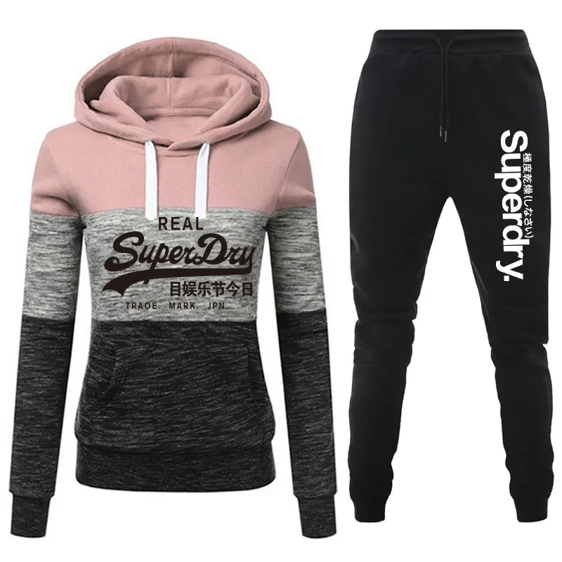 Winter Tracksuits Women 2 Piece Set Fleece Hoodies Sweatshirts Sweatpants Jogging Pants Suit Outfits Women Clothing Sweatsuits
Winter Tracksuits Women 2 Piece Set Fleece Hoodies Sweatshirts Sweatpants Jogging Pants Suit Outfits Women Clothing Sweatsuits