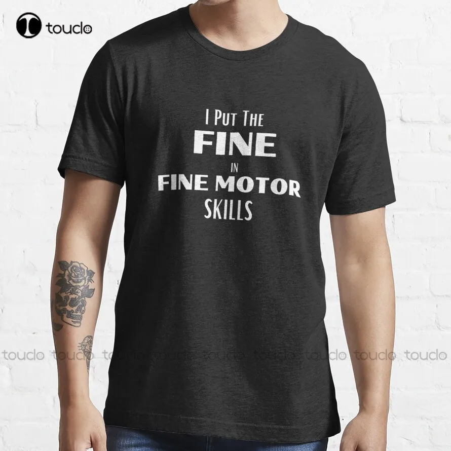 I Put The 'fin'' In 'Fine Motor skill'' (белый) трендовая футболка, платье, хлопковая уличная простая винтажная Повседневная футболка, футболка
I Put The 'fin'' In 'Fine Motor skill'' (белый) трендовая футболка, платье, хлопковая уличная простая винтажная Повседневная футболка, футболка