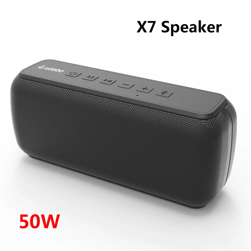 Bluetooth-динамик X7, 50 Вт, BT5.0, портативный, водонепроницаемый, с сабвуфером, с аккумулятором 6600 мА · ч, для аудиопроигрывателей TF, AUX, FM
Bluetooth-динамик X7, 50 Вт, BT5.0, портативный, водонепроницаемый, с сабвуфером, с аккумулятором 6600 мА · ч, для аудиопроигрывателей TF, AUX, FM