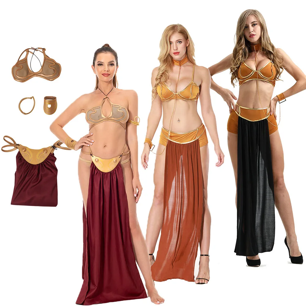 Princess Leia Cosplay Costume Dress For Adult Women Girls Fantasia Dress Up Roleplay Halloween Carnival Party Disguise Clothes
Princess Leia Cosplay Costume Dress For Adult Women Girls Fantasia Dress Up Roleplay Halloween Carnival Party Disguise Clothes