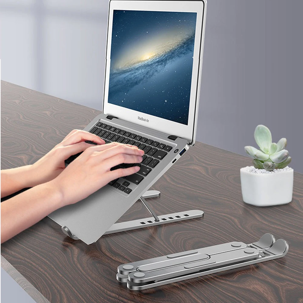 Xiaomi Laptop Stand Adjustable Aluminum Alloy Notebook Stand Compatible With Laptop Accessori Portable Laptop Holder For Macbook 
Xiaomi Laptop Stand Adjustable Aluminum Alloy Notebook Stand Compatible With Laptop Accessori Portable Laptop Holder For Macbook