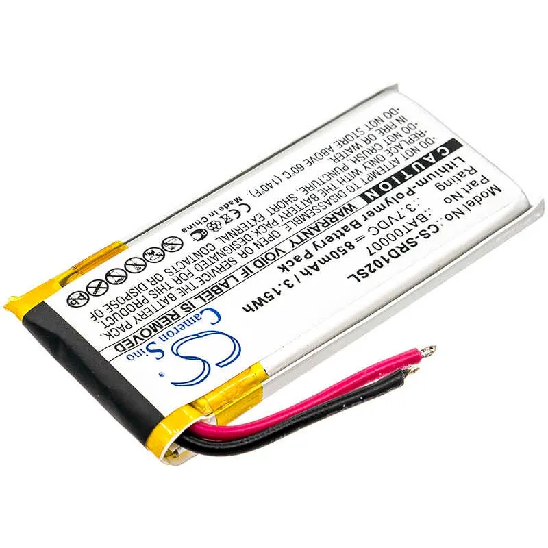 Аккумулятор CameronSino CS-SRD102SL для гарнитуры Cardo Scala Rider Packtalk Duo SRPT0102 (BAT00007) 850mah |
