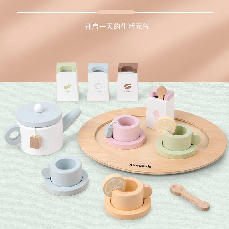 Wooden Simulation Cake Afternoon Tea Toy Children'S Kitchen Play House Simulation Food Baby Birthday Gift Mini Food Toys Pretend
Wooden Simulation Cake Afternoon Tea Toy Children'S Kitchen Play House Simulation Food Baby Birthday Gift Mini Food Toys Pretend