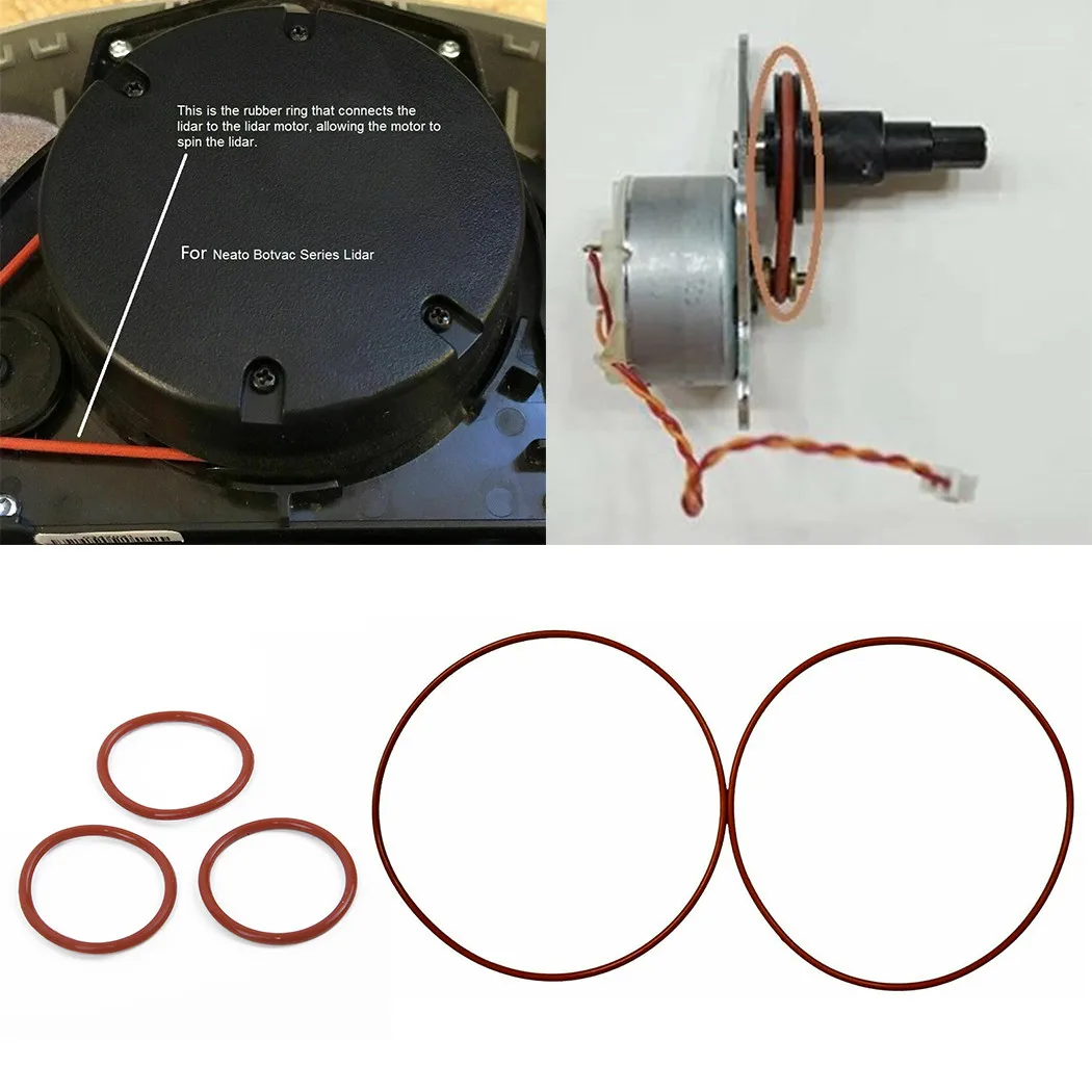 5PCS Silicone O-Ring Lidar O Ring Rubber Belt For Neato Botvac 65 70 75e 75 80 85 D75 D80 D85 Side Brush Vacuum Cleaner Parts
5PCS Silicone O-Ring Lidar O Ring Rubber Belt For Neato Botvac 65 70 75e 75 80 85 D75 D80 D85 Side Brush Vacuum Cleaner Parts