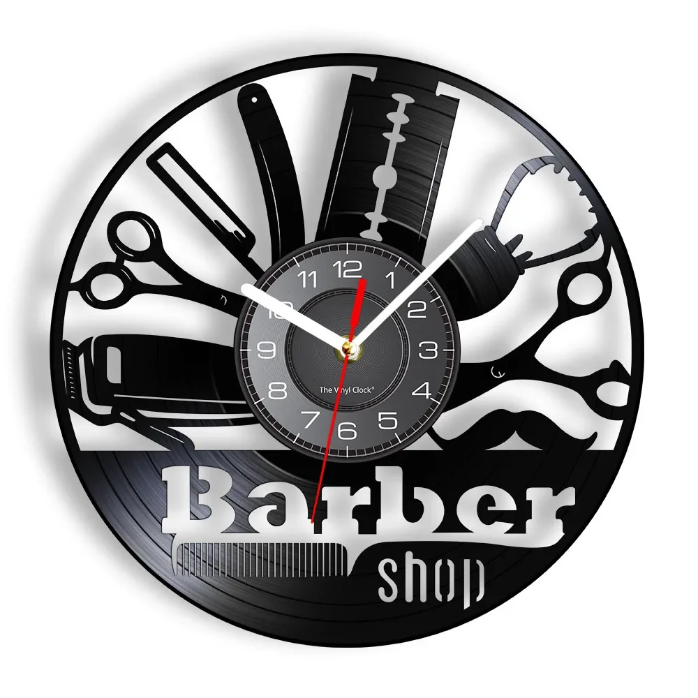 Barber Logo Wall Clock Barber Shop Wall Decor Salon Shop Haircut Vinyl Record Wall Clock Grooming Hairdresser Hairstylist Clock
Barber Logo Wall Clock Barber Shop Wall Decor Salon Shop Haircut Vinyl Record Wall Clock Grooming Hairdresser Hairstylist Clock