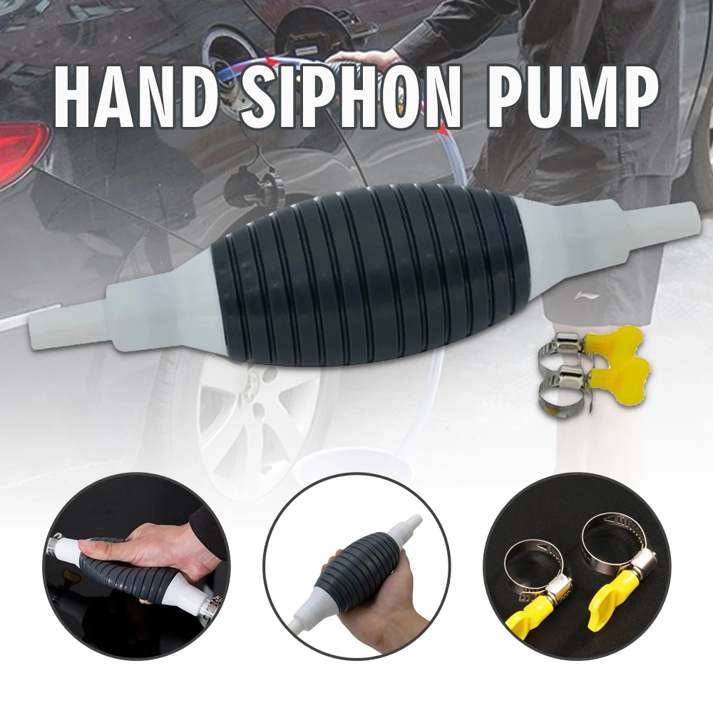 Universal Portable Manual Car Siphon Pump Corrosion Resistance Fuel Gas Transfer Oil Liquid Fuel Petrol Hand Air Pumps Kit Tools
Universal Portable Manual Car Siphon Pump Corrosion Resistance Fuel Gas Transfer Oil Liquid Fuel Petrol Hand Air Pumps Kit Tools