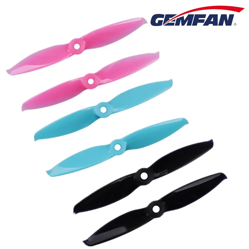 

24pcs/12pairs Gemfan 5152 5.1x5.2 FPV PC 2 propeller Prop Blade CW CCW for 2205-2306 Motor for RC Drones Quadcopter Frame