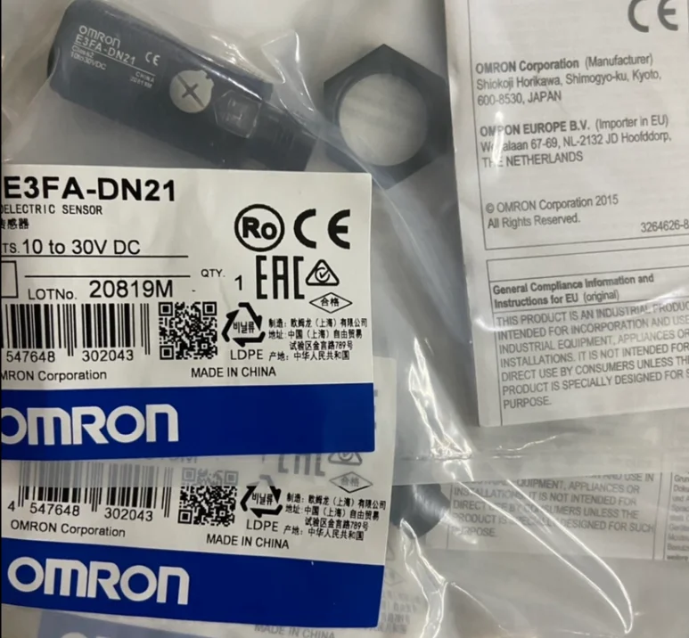 1PCS E3FA-DN21、E3FA-DN22、E3FA-DN23、E3FA-DN24 、E3FA-DN25 Photoelectric switch sensor
1PCS E3FA-DN21、E3FA-DN22、E3FA-DN23、E3FA-DN24 、E3FA-DN25 Photoelectric switch sensor