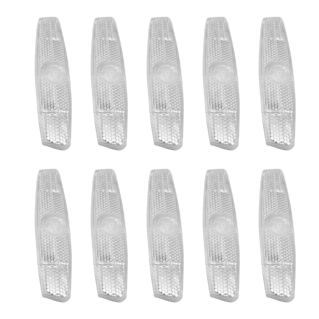 10 Pieces Bicycle Wheel Spoke Reflectors Night Riding Motorbikes Reflective Strips Mountain Outside Replacement Parts
10 Pieces Bicycle Wheel Spoke Reflectors Night Riding Motorbikes Reflective Strips Mountain Outside Replacement Parts