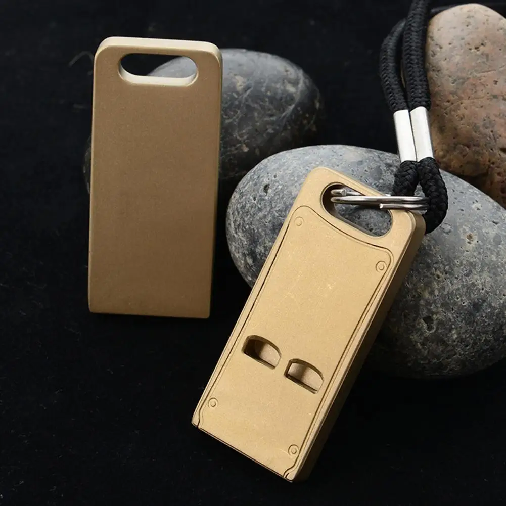 Dropshipping!! Whistle Heavy Duty Classic Water-proof Brass Double Pipe Whistle for Hiking
Dropshipping!! Whistle Heavy Duty Classic Water-proof Brass Double Pipe Whistle for Hiking