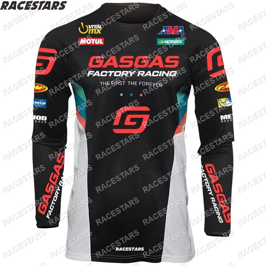 GASGAS Motorcycles Motocross Enduro MTB Jersey Men's Cycling Shirts Dirt Bike Wear Downhill Mountain DH Maillot Ciclismo Hombre
GASGAS Motorcycles Motocross Enduro MTB Jersey Men's Cycling Shirts Dirt Bike Wear Downhill Mountain DH Maillot Ciclismo Hombre