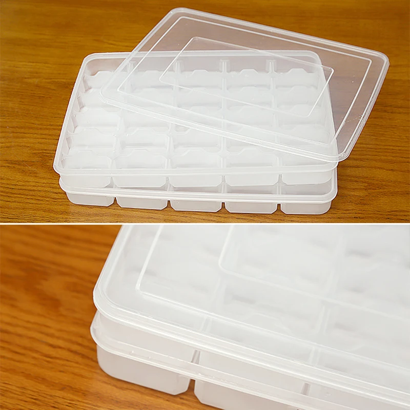 Stash Kitchen Fridge Freezer Dumplings Fresh-keeping Food Storage Box Shelf Holder Organizador Maquillaje Small Plastic Box
Stash Kitchen Fridge Freezer Dumplings Fresh-keeping Food Storage Box Shelf Holder Organizador Maquillaje Small Plastic Box