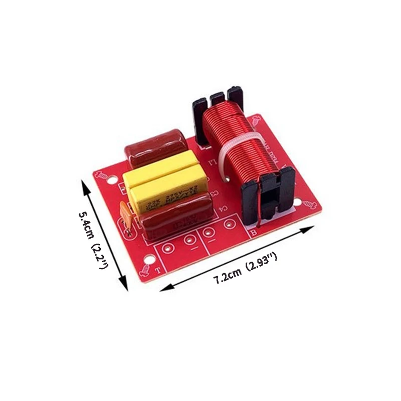 New Auto Falante Automotivo WEAH-234 80W 2 Way Speaker Frequency Divider Audio Treble Bass Crossover Filter
New Auto Falante Automotivo WEAH-234 80W 2 Way Speaker Frequency Divider Audio Treble Bass Crossover Filter