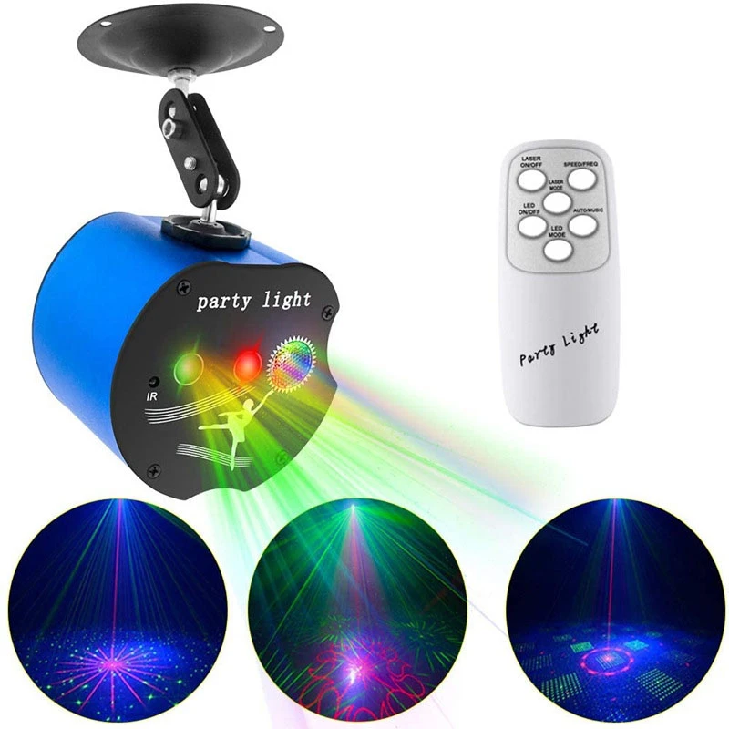 Mini LED Stage Lighting RGB Laser Projector Stage Disco DJ Club Bar KTV Family Party Light for Wedding Xmas Holiday Party
Mini LED Stage Lighting RGB Laser Projector Stage Disco DJ Club Bar KTV Family Party Light for Wedding Xmas Holiday Party
