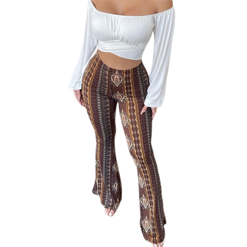 Women High Waist Straight Pants Slimming Casual Party Street Spring Retro Floral Print Trousers
Women High Waist Straight Pants Slimming Casual Party Street Spring Retro Floral Print Trousers