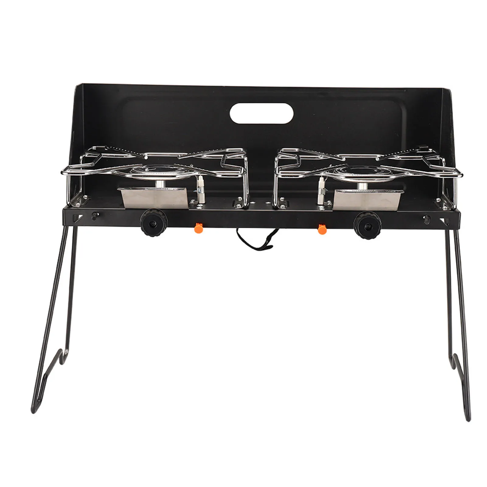 Outdoor Camping Burner Portable 2-burner Camp Stove With Windscreen And Detachable Legs Stand For Camping Cookout Folding Picnic
Outdoor Camping Burner Portable 2-burner Camp Stove With Windscreen And Detachable Legs Stand For Camping Cookout Folding Picnic