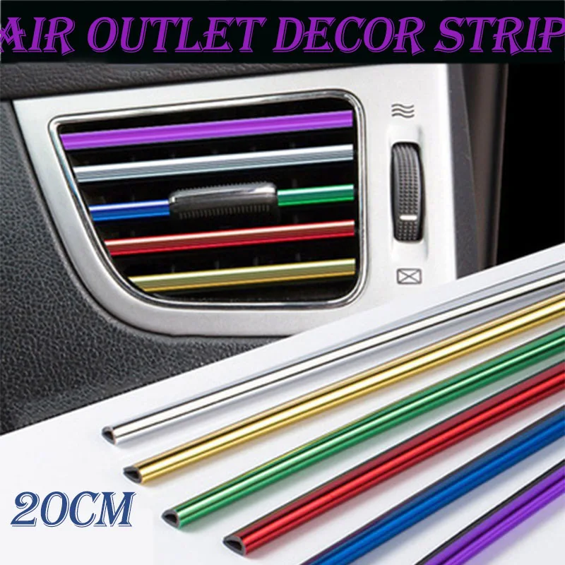 Universal 10Pcs Car Air Conditioner Outlet Decorative U Shape Moulding Vent Trim Strips Interior Modification Styling Accessorie
Universal 10Pcs Car Air Conditioner Outlet Decorative U Shape Moulding Vent Trim Strips Interior Modification Styling Accessorie