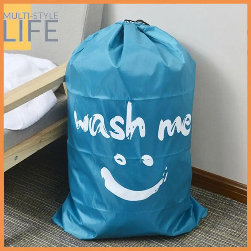 Washable Drawstring Bag Dirty Clothes Large Capacity Laundry Bag Smiley Face Printing Travel Bags Organization Storage Household
Washable Drawstring Bag Dirty Clothes Large Capacity Laundry Bag Smiley Face Printing Travel Bags Organization Storage Household