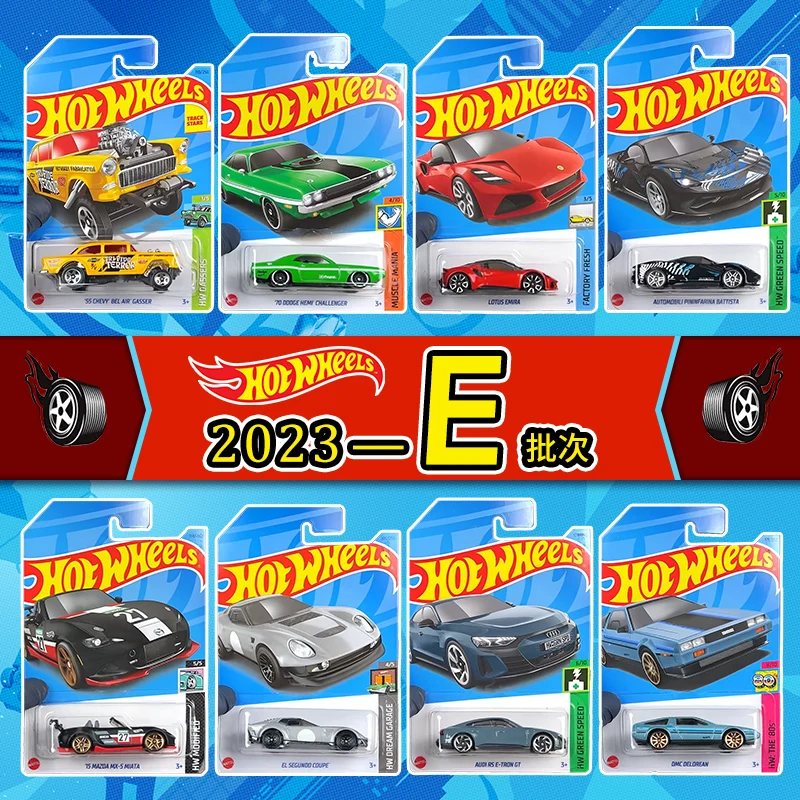 

2023 23E original Hot Wheels C4982 dodge back to future mini cars 1/64 toy car hotwheels gifts diecast car