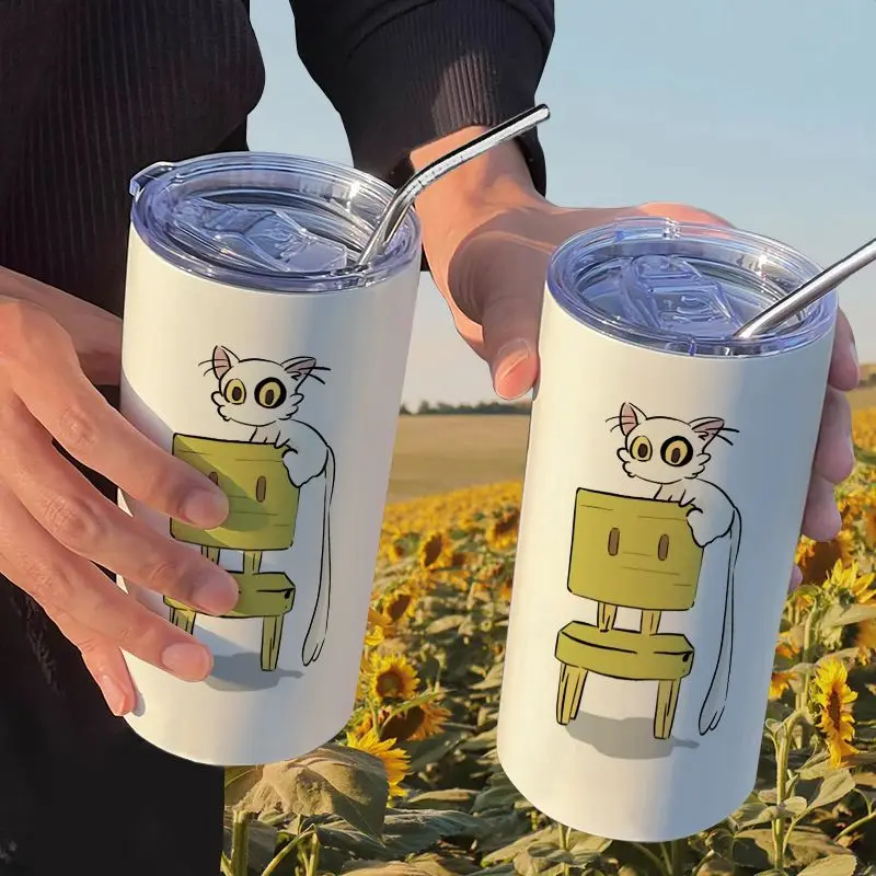 Suzume No Tojimari Daijin Peripheral Insulated Cup with Straw Stainless Steel Coffee Mug Girls Anime Gift Kids Creative Toys
Suzume No Tojimari Daijin Peripheral Insulated Cup with Straw Stainless Steel Coffee Mug Girls Anime Gift Kids Creative Toys