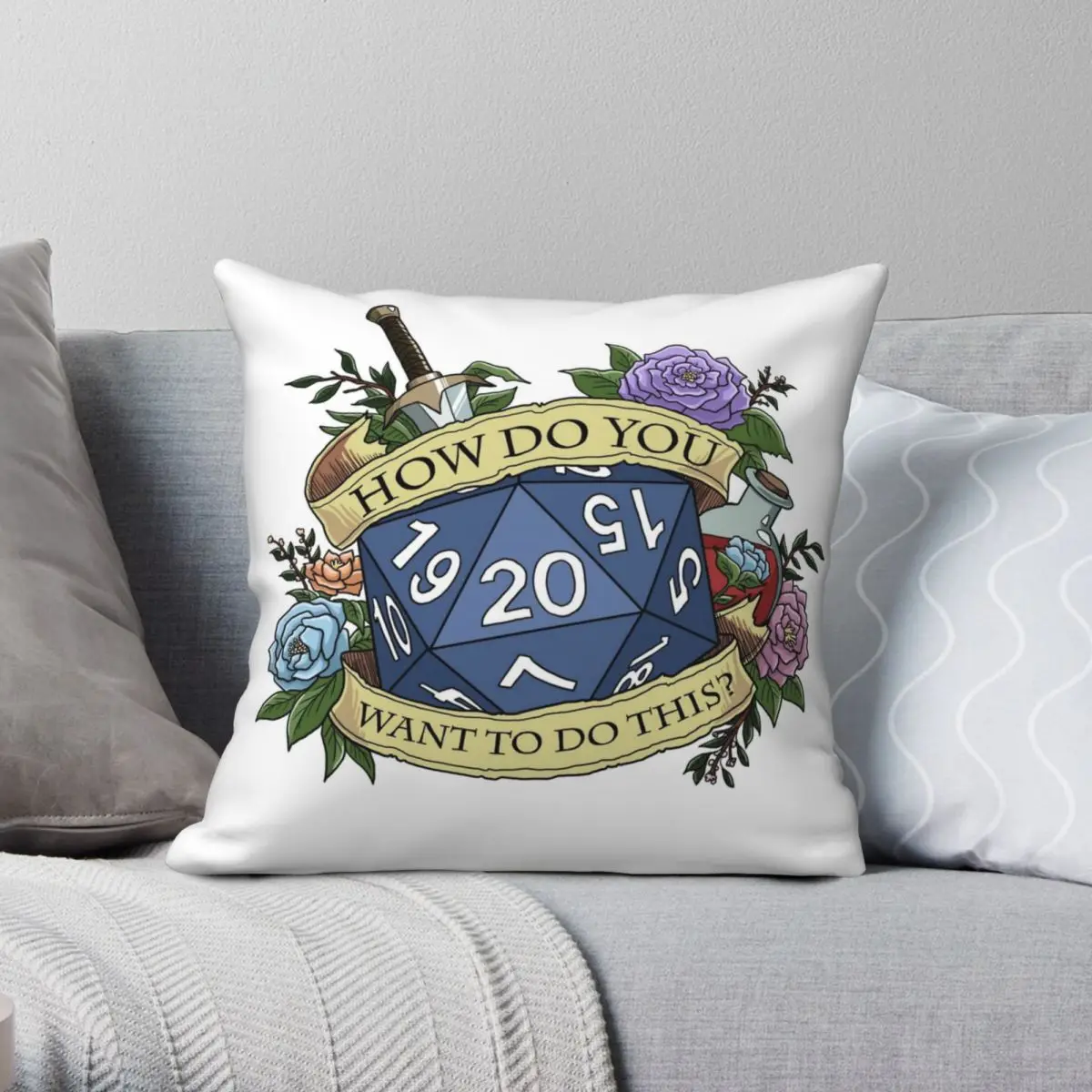 Nat 20 Square Pillowcase Polyester Linen Velvet Creative Zip Decor Pillow Case Bed Cushion Case
Nat 20 Square Pillowcase Polyester Linen Velvet Creative Zip Decor Pillow Case Bed Cushion Case