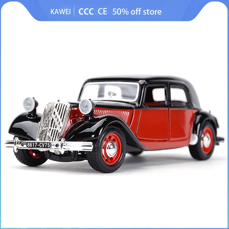 Bburago 1:24 1938 Citroen 15 Cvta Classic Car Static Die Cast Vehicles Collectible Model Car Toys For Children Gifts
Bburago 1:24 1938 Citroen 15 Cvta Classic Car Static Die Cast Vehicles Collectible Model Car Toys For Children Gifts