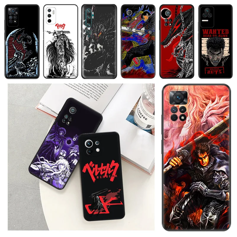 Berserk Anime Guts Black Matte Anti-Drop Phone Case For Xiaomi 13 Lite 12x 12s 12t Pro a2 cc9 cc9e Redmi K50 k60 Ultra 12c Cover
Berserk Anime Guts Black Matte Anti-Drop Phone Case For Xiaomi 13 Lite 12x 12s 12t Pro a2 cc9 cc9e Redmi K50 k60 Ultra 12c Cover