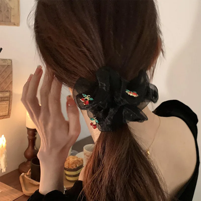 2022 Korean Cherry Hair Scrunchies For Women Girls Fashion Elastic Hair Bands Ties Rope Bands Ponytail Bands Hair Accessories
2022 Korean Cherry Hair Scrunchies For Women Girls Fashion Elastic Hair Bands Ties Rope Bands Ponytail Bands Hair Accessories