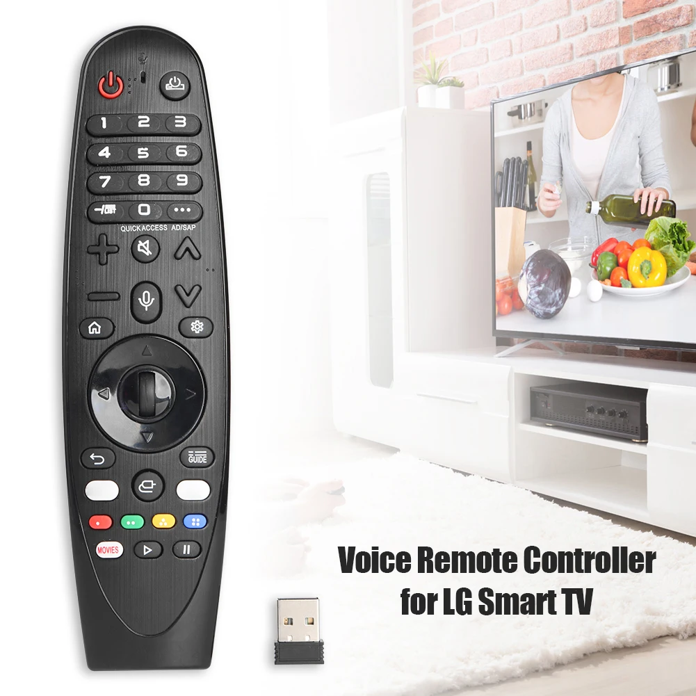 Пульт дистанционного управления ABS IR TV с USB-приемником, инфракрасный пульт дистанционного управления для LG Smart TV для LG AN-MR20GA MR650 для MR19BA AKB75855501
Пульт дистанционного управления ABS IR TV с USB-приемником, инфракрасный пульт дистанционного управления для LG Smart TV для LG AN-MR20GA MR650 для MR19BA AKB75855501