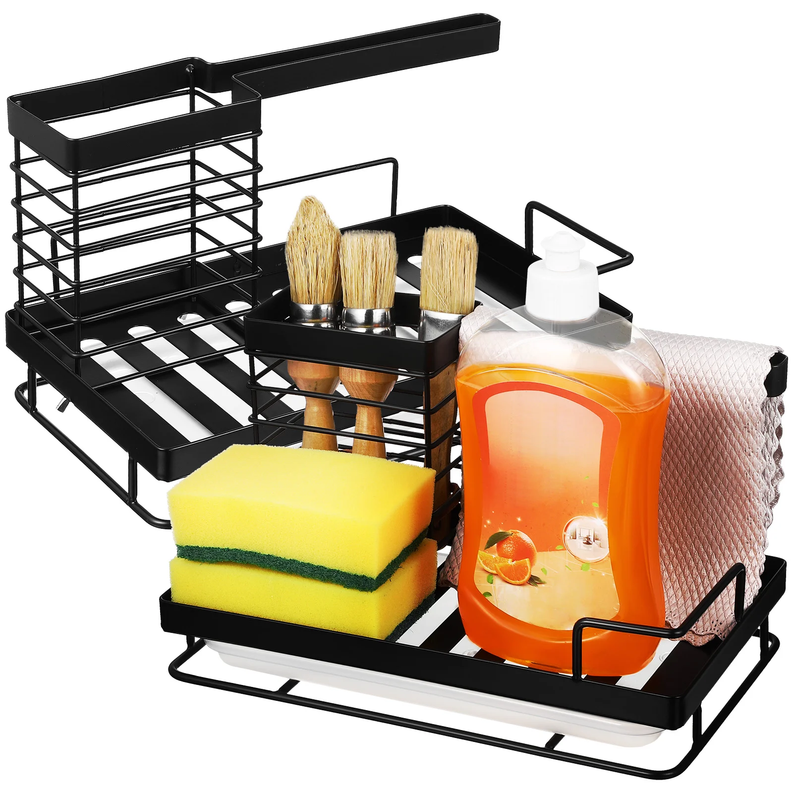 2 Pcs Sturdy Functional Essentials Accessories Kitchen Sink Organizers Kitchen Sponge Racks Kitchen Sponge Holders
2 Pcs Sturdy Functional Essentials Accessories Kitchen Sink Organizers Kitchen Sponge Racks Kitchen Sponge Holders