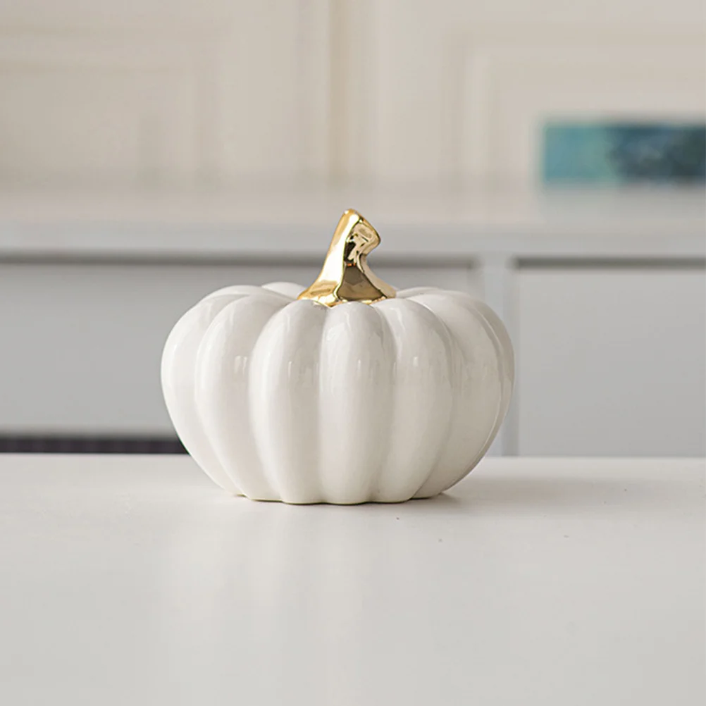Pumpkin Table Decor Ceramic Crafts Halloween Home Figurine Tabletop Decoration Supplies Simulation Decorations
Pumpkin Table Decor Ceramic Crafts Halloween Home Figurine Tabletop Decoration Supplies Simulation Decorations