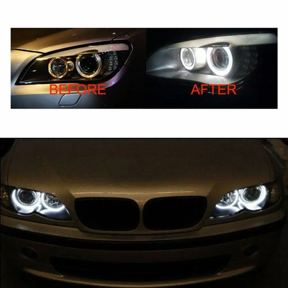 Aluminum Alloy Brand New Angel EyeLamp Car Light For BMW E39 2 X Light Bulb 28*75mm(D*H) 2PCS 600 Lumens DC 12V
Aluminum Alloy Brand New Angel EyeLamp Car Light For BMW E39 2 X Light Bulb 28*75mm(D*H) 2PCS 600 Lumens DC 12V