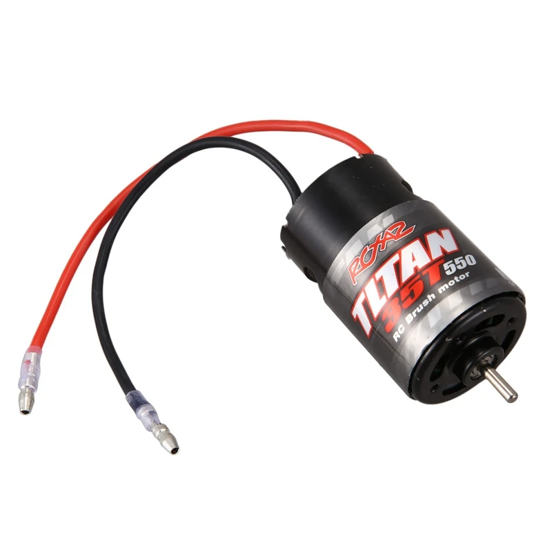 550 Brushed Motor For 1: 10 RC Crawler Axial SCX10 AXI03007 90046 Traxxas TRX4 TRX6 Redcat Wltoys Kyosho
550 Brushed Motor For 1: 10 RC Crawler Axial SCX10 AXI03007 90046 Traxxas TRX4 TRX6 Redcat Wltoys Kyosho