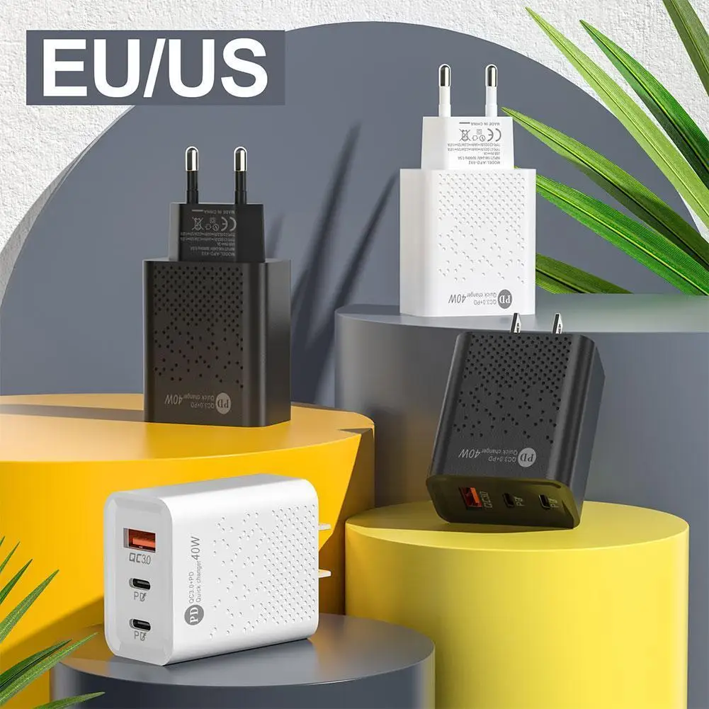 40w Mobile Phone Usb Charger Fast Charge 3.0 Pd For 13 With 3 Ports Travel Charger Wall Ada M0m6
40w Mobile Phone Usb Charger Fast Charge 3.0 Pd For 13 With 3 Ports Travel Charger Wall Ada M0m6