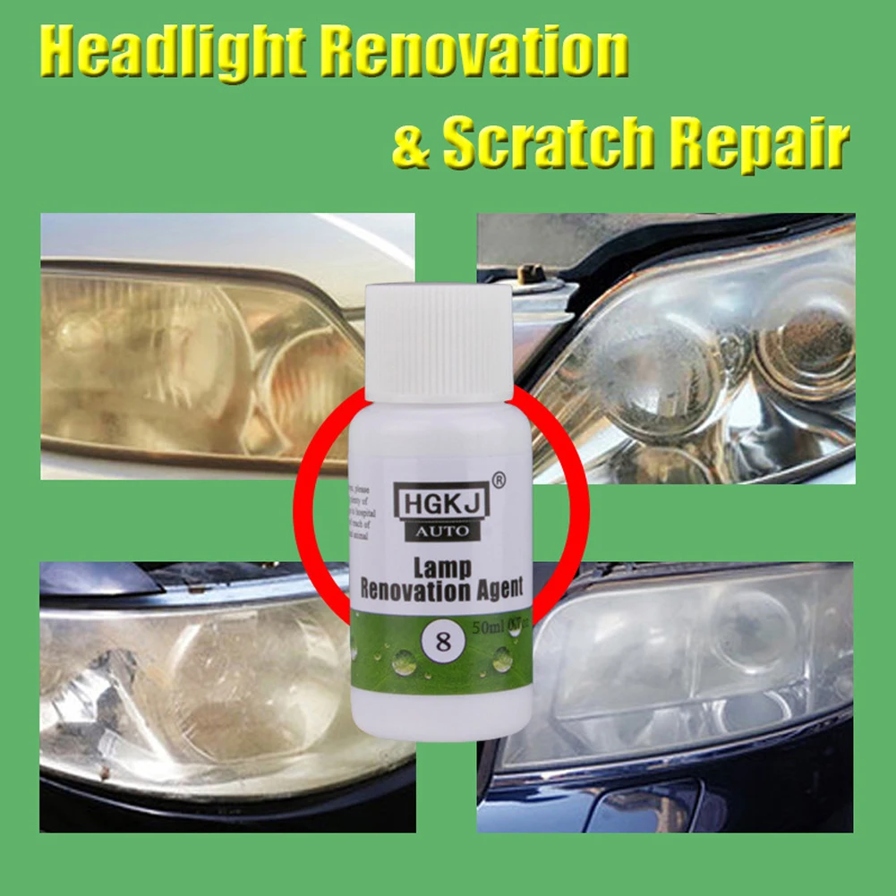 50ml Car Headlight Polishing Agent Scratch Remover Repair Fluid Headlight Renewal Polish And Maintenance Liquid Kit Auto Care
50ml Car Headlight Polishing Agent Scratch Remover Repair Fluid Headlight Renewal Polish And Maintenance Liquid Kit Auto Care