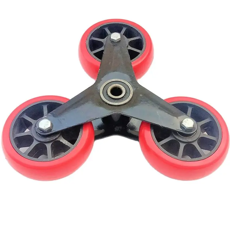 1PCS PVC Caster Universal Wheel Luggage Truck Climbing Wheel Triangle And Tripod Wheel Red Weighted Wheel rueda triangular
1PCS PVC Caster Universal Wheel Luggage Truck Climbing Wheel Triangle And Tripod Wheel Red Weighted Wheel rueda triangular