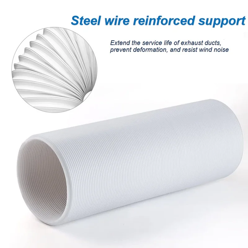 ∅130 мм/150 мм/180 мм выхлопной канал для мобильного кондиционера, полипропиленовая гибкая вентиляционная труба, поворотная левая удлиненная соединительная трубка, 0,5–5 м
∅130 мм/150 мм/180 мм выхлопной канал для мобильного кондиционера, полипропиленовая гибкая вентиляционная труба, поворотная левая удлиненная соединительная трубка, 0,5–5 м