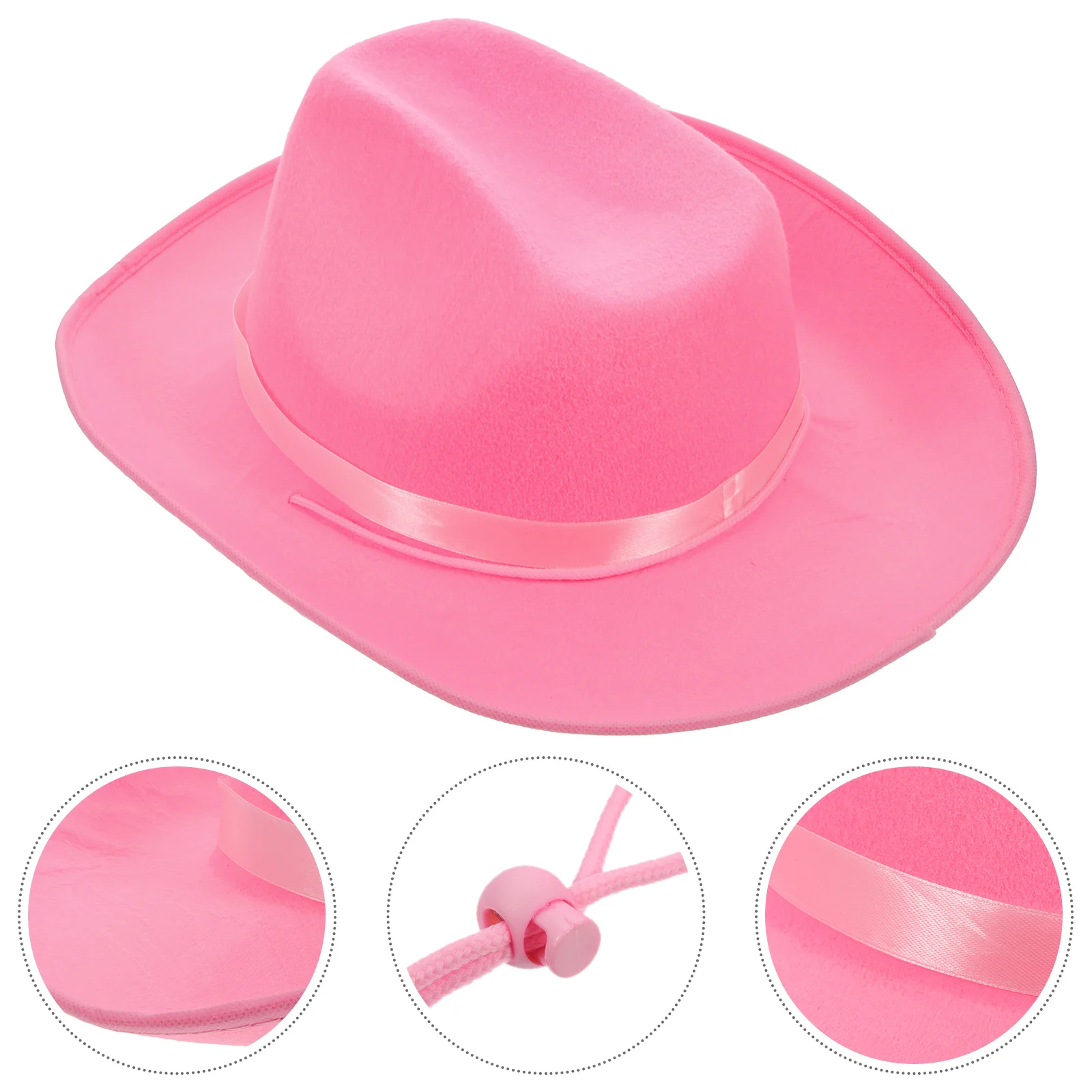Pink Cowboy Hat Party Costume Supplies Fashion Accessories Felt Western Cowgirl
Pink Cowboy Hat Party Costume Supplies Fashion Accessories Felt Western Cowgirl